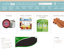 Tablet Screenshot of candleslane.com